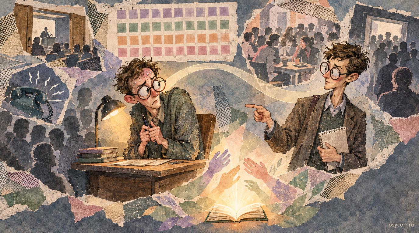 Письменная практика «самодистанцирования» снижает социальную тревогу